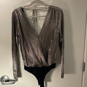 Gold body suit BCBGeneration